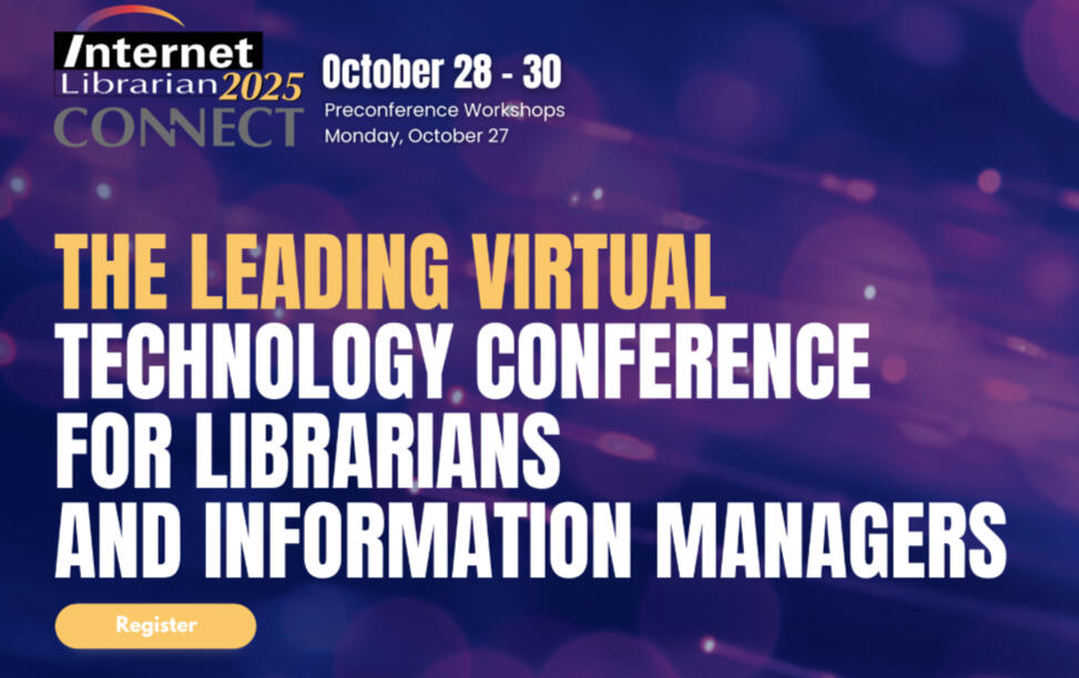 InternetLibrarian Connect, the online library technology conference.
